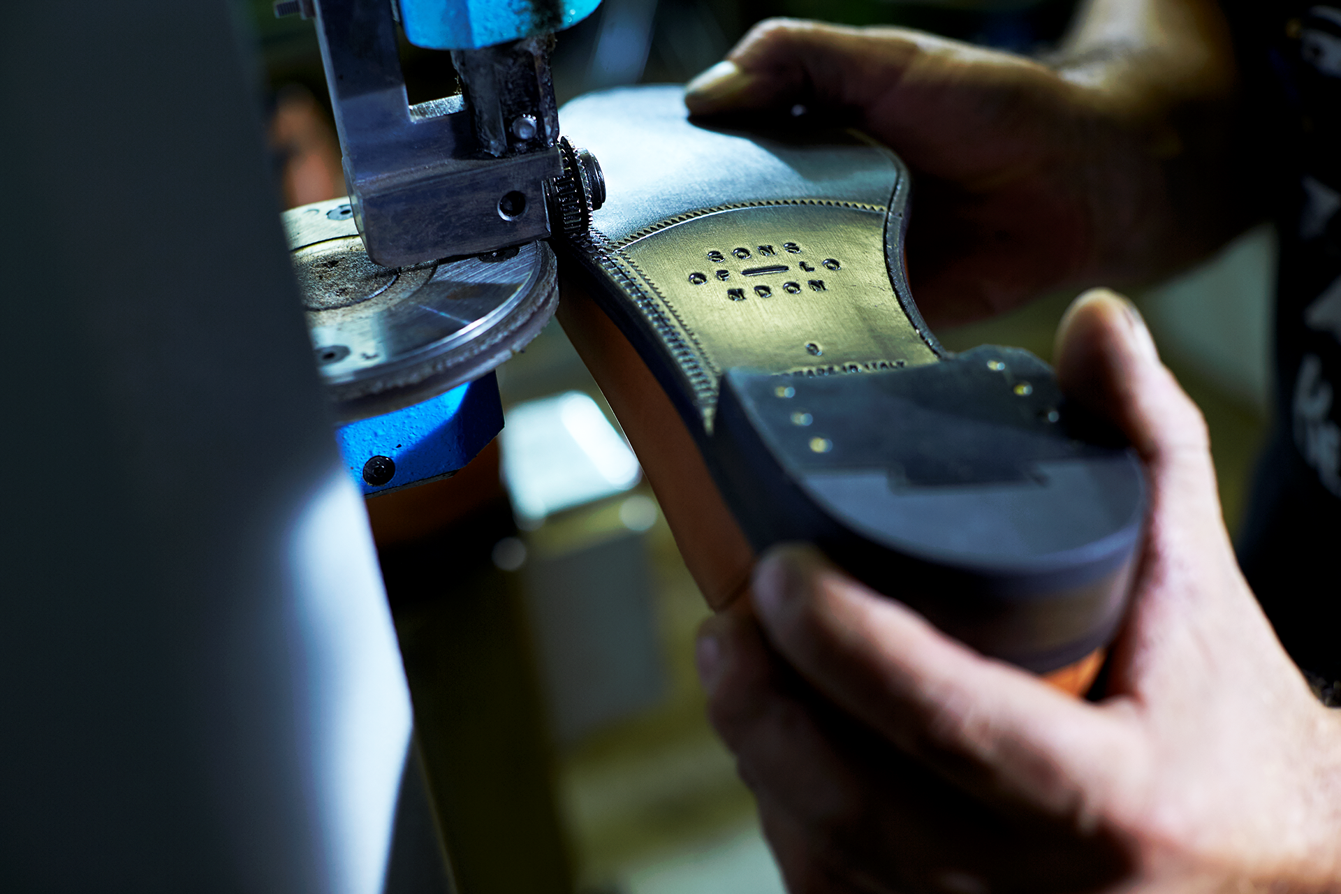 Sons of London Factory shoot sole detail