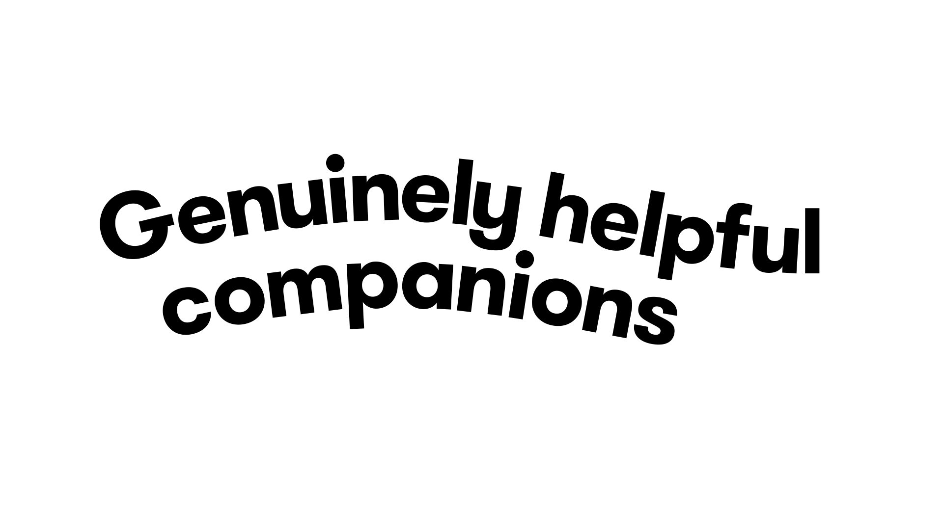 Helpful Companions